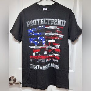 NEW Protect the 2nd Graphic Tee in Black